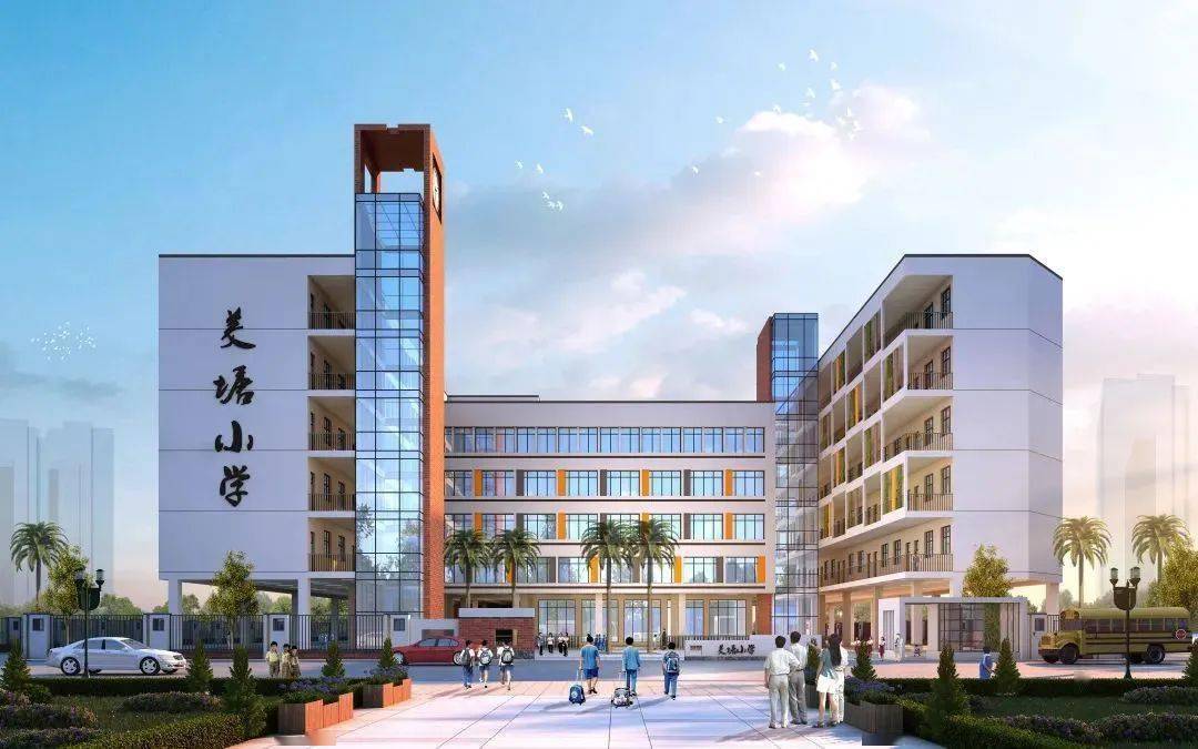 新校报到 | 茭塘小学:茭展千姿,塘映一色74●今年8月,"同心宝安