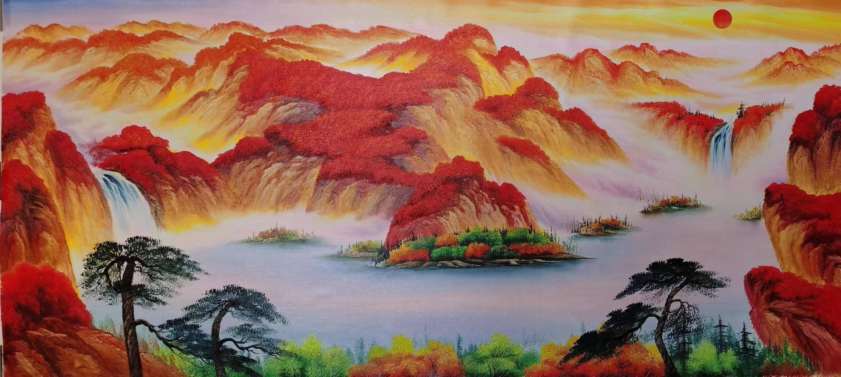 中国书画名家丁兆环作品网展_刀画_敦化市_工艺美术