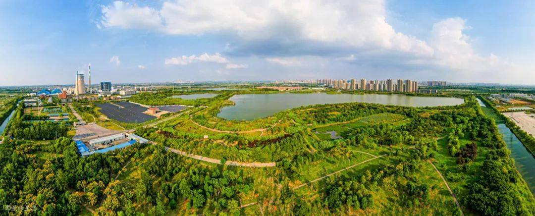 九里湖公园是徐州首个湿地公园,也是国内最大的城市湿地公园