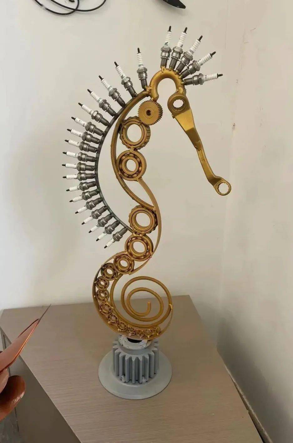 网上展厅铁艺作品为开渔节添彩