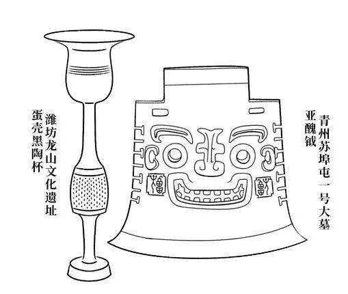 汉代文物简笔画图片