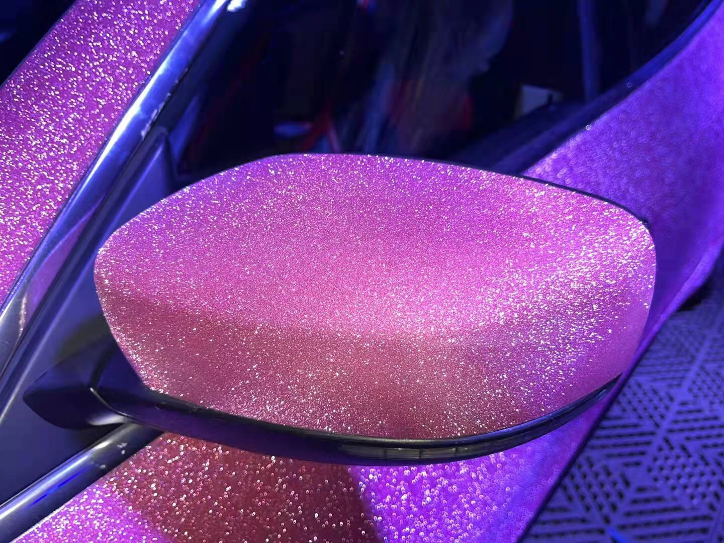 玛莎拉蒂舒耐特改色膜爆闪粉,最闪耀的公主城堡