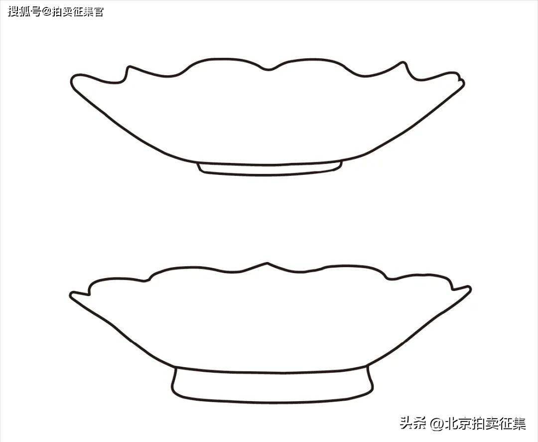 盘子简笔画 侧面图片