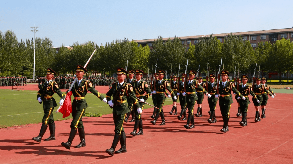 銘記九一八,拼搏軍訓時_隊列_方隊_青春