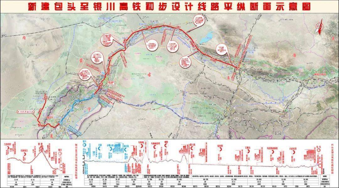 包银高铁临河站线路图图片