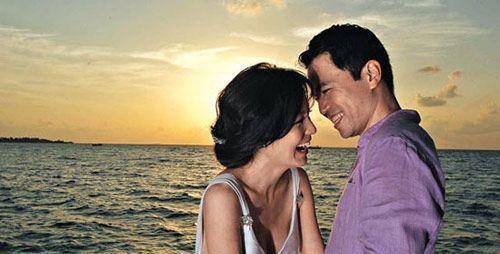 而且林熙蕾还是当时f4里的朱孝天谈过恋爱,可见林熙蕾的魅力之大,现在