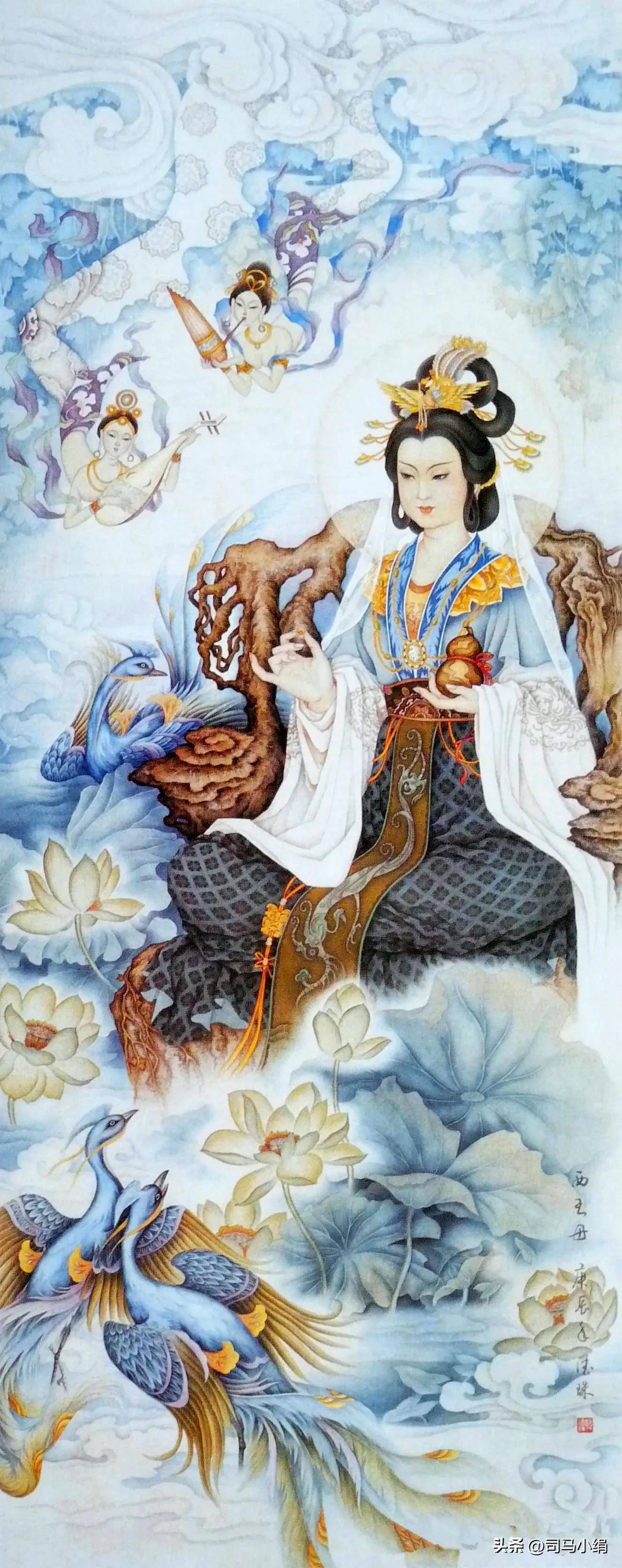 王母娘娘爱不释手,便在宴会上大肆炫耀,还让众仙互相传递观看,众仙赞