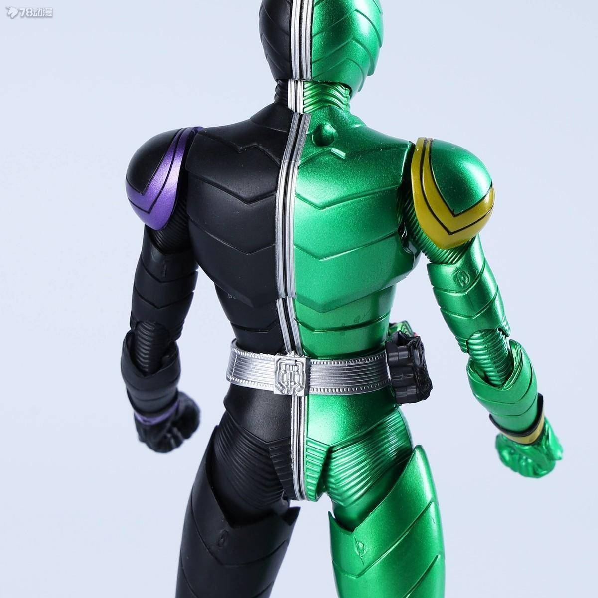 78官测:shf 真骨雕 假面骑士w 疾风王牌形态(风都侦探动画化纪念版)