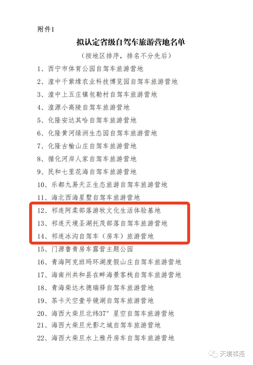 喜讯！祁连这三家露营地入选“青海省级自驾车旅游营地名单”！