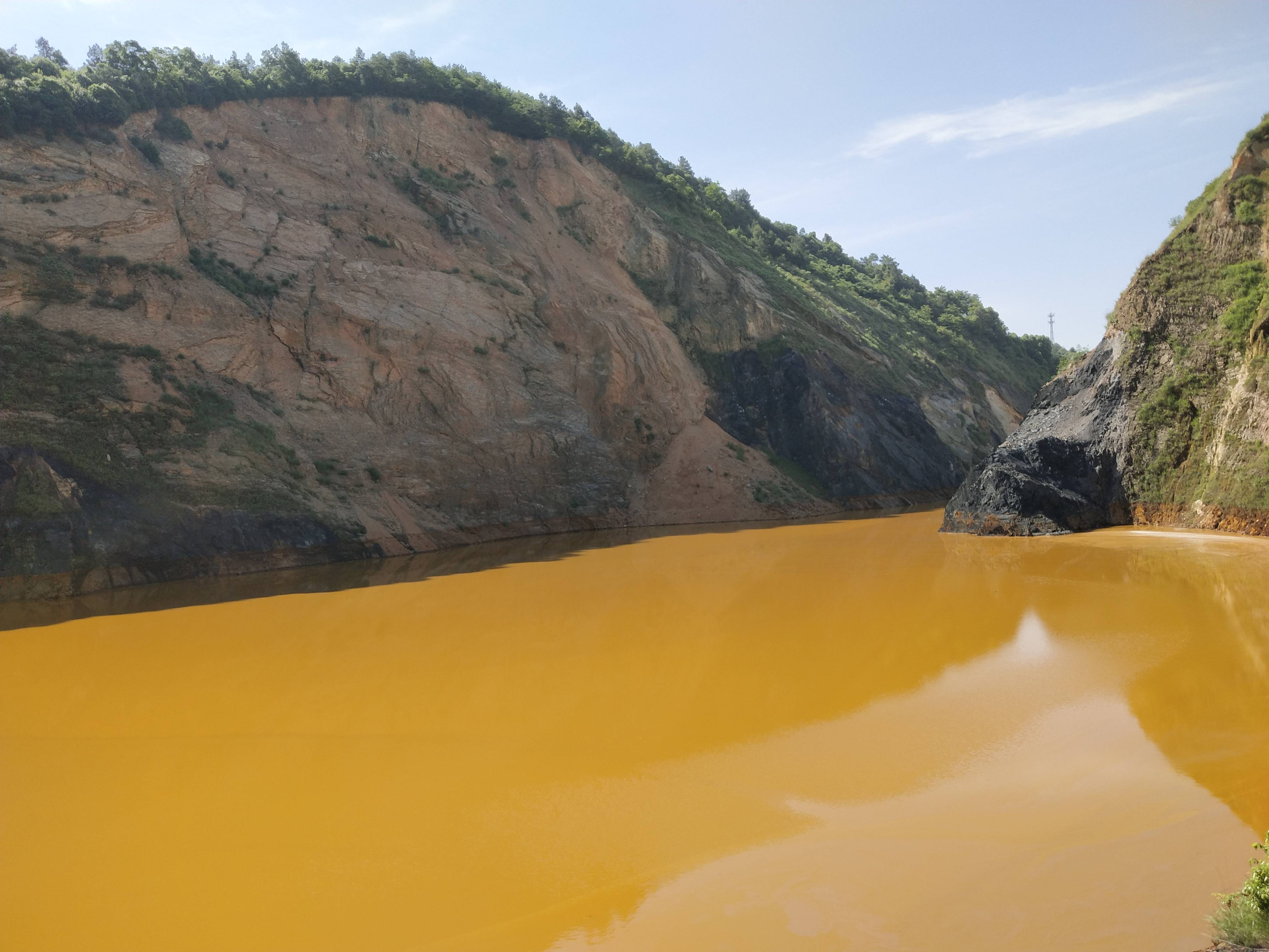峥嵘十年|重塑绿水青山,常德石板滩矿区生态治理"会战"_矿坑_石煤