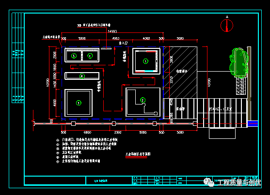 工地全套樣板工法cad施工圖紙(含配套標識牌,滿堂架,梁板模板工法.