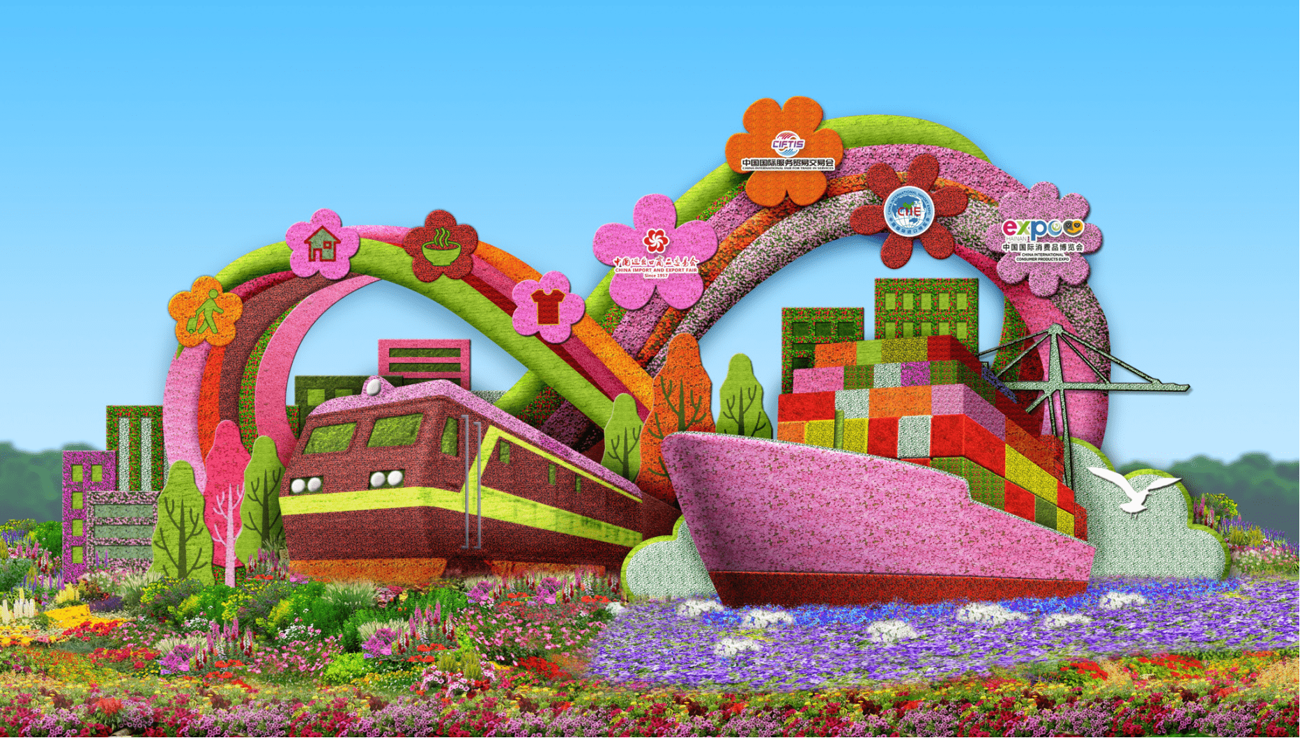 2022年国庆天安门广场花卉布置方案公布!