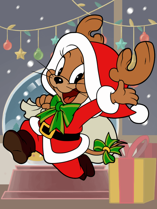 圣诞节,猫和老鼠陪你一起度过!