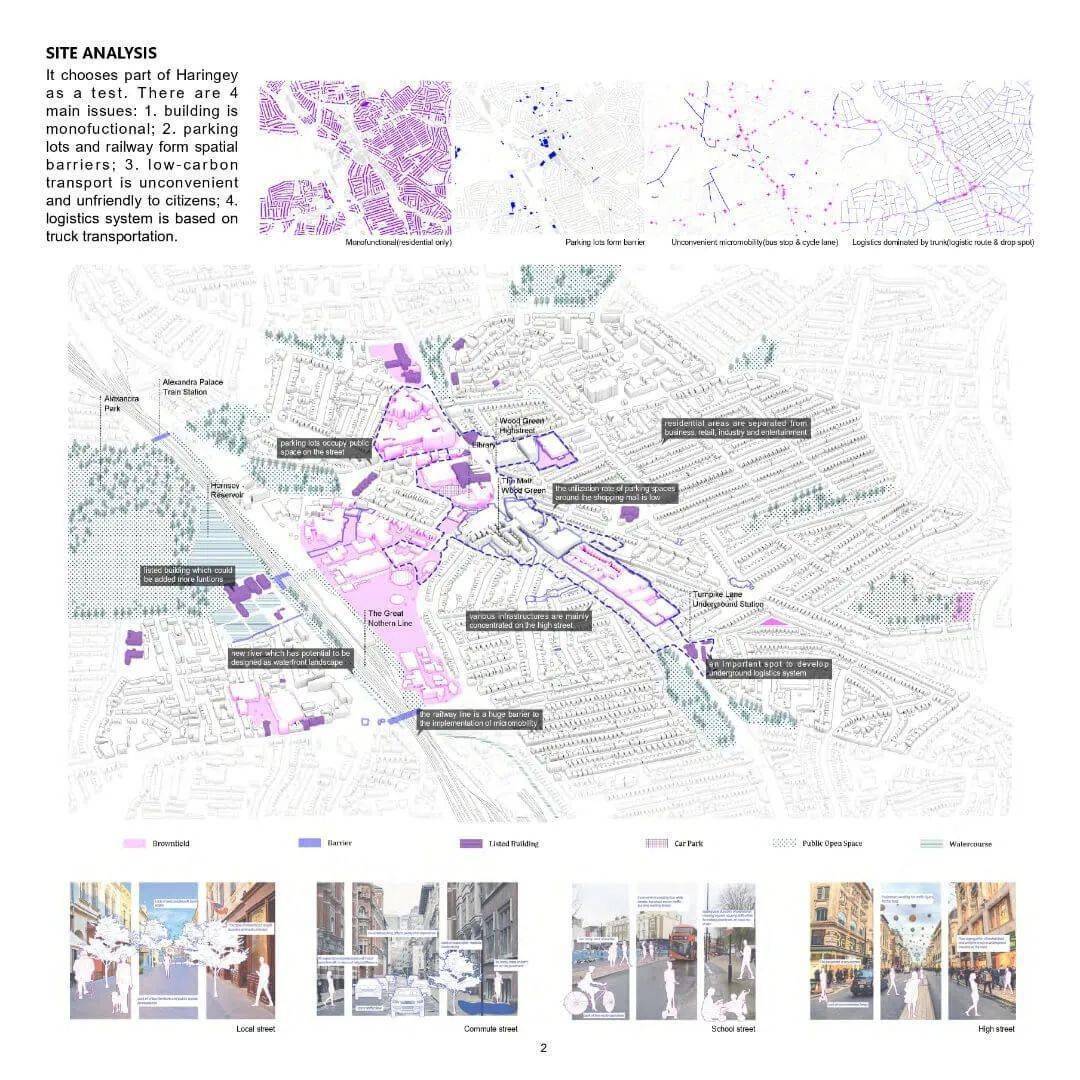 15分钟城市设计竞赛作品解读_紫金_赏析_建筑