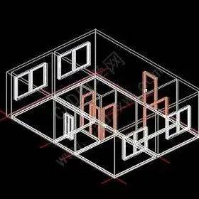 利用天正建筑CAD快速绘制室内户型图_尺寸_墙体_mm