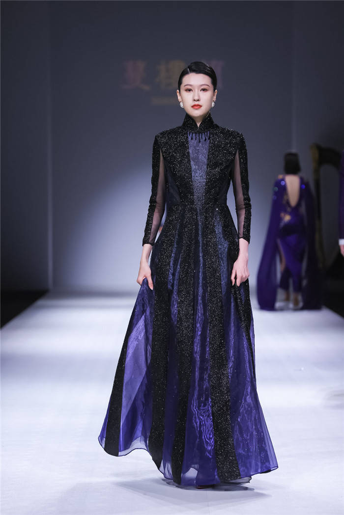 的传承与变迁——蔓楼兰【游仙·梦】春夏高定发布秀_旗袍_系列_仙境