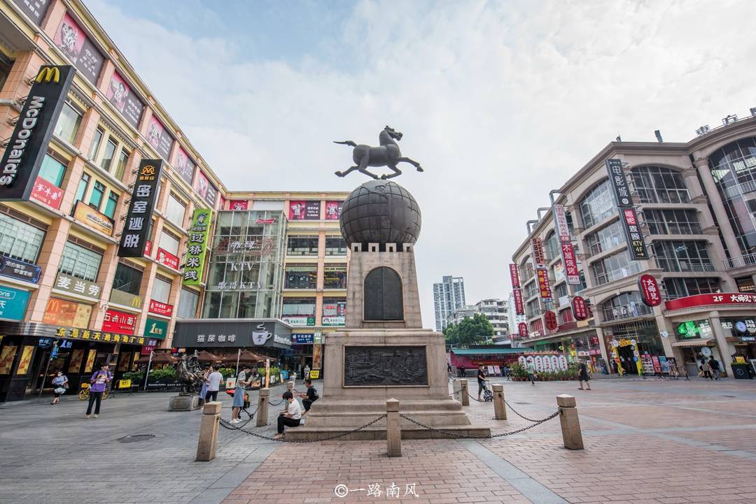 广州最早的“西关风情步行街”，曾经人挤人，现在冷清了很多