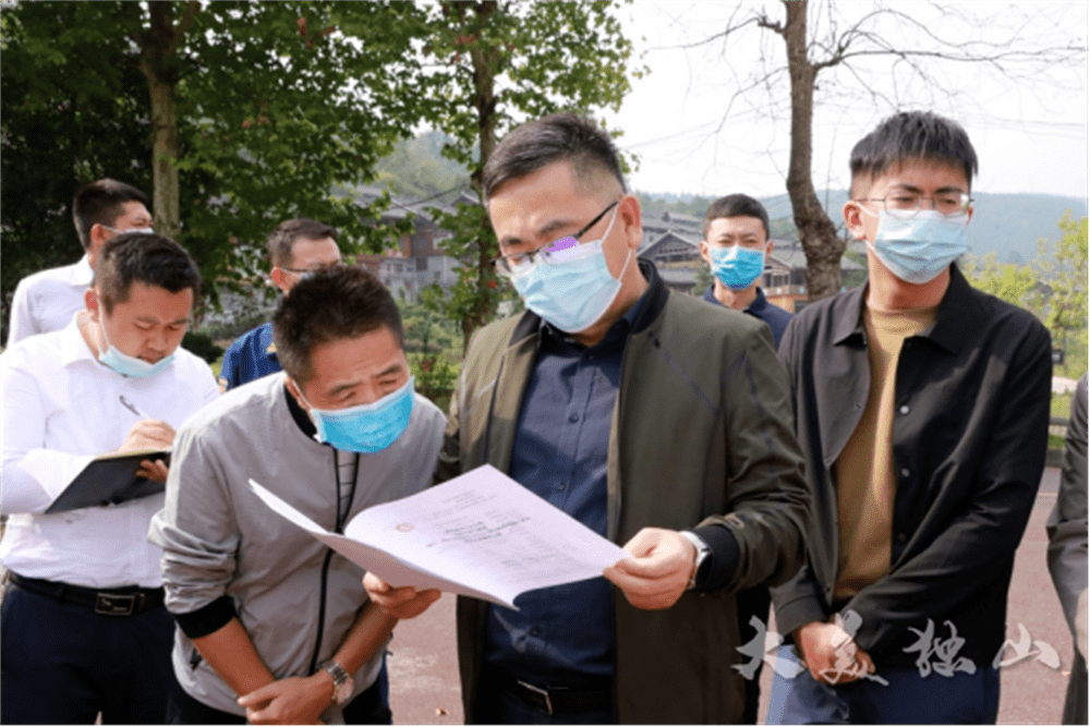 副县长陈明春,以及相关部门负责人参加督查.