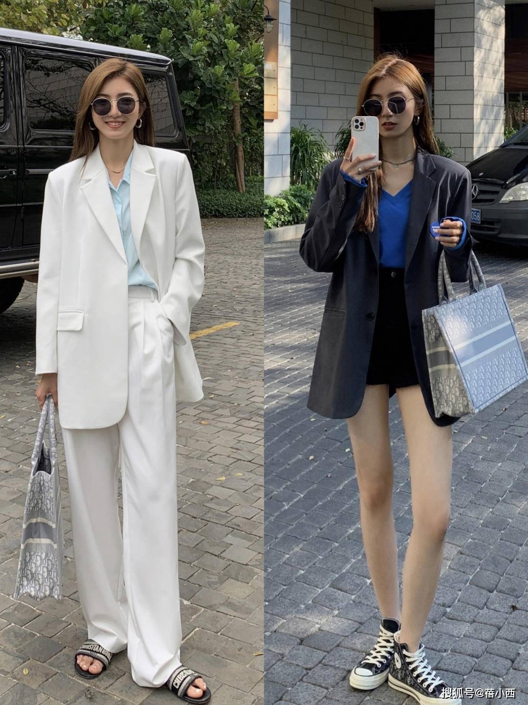 "卫衣"要让位了,今年秋天流行"西装",穿出高级时髦好气质