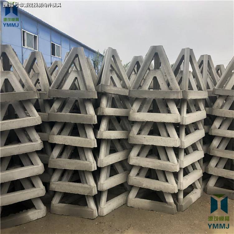 三角透水框架钢模具 混凝土透水框架模具的作用介绍_水流_形状_河床