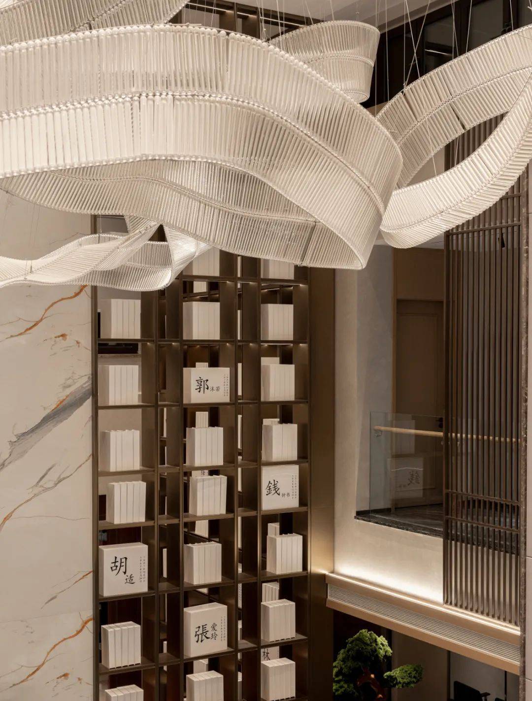 artistically vivid rice white and gray throughout the reception