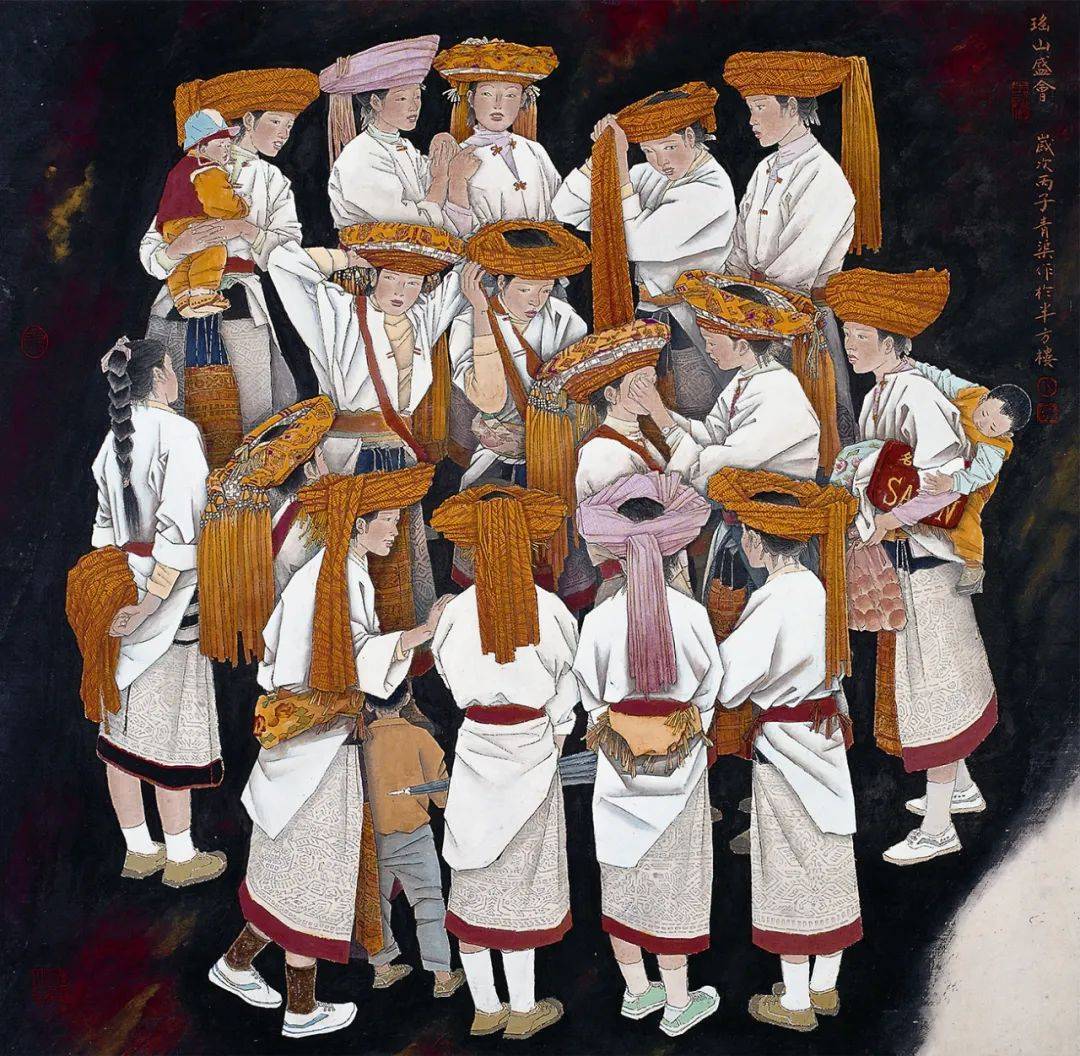知名艺术家去世,他的作品"酣畅淋漓"_张青渠_人物_美术