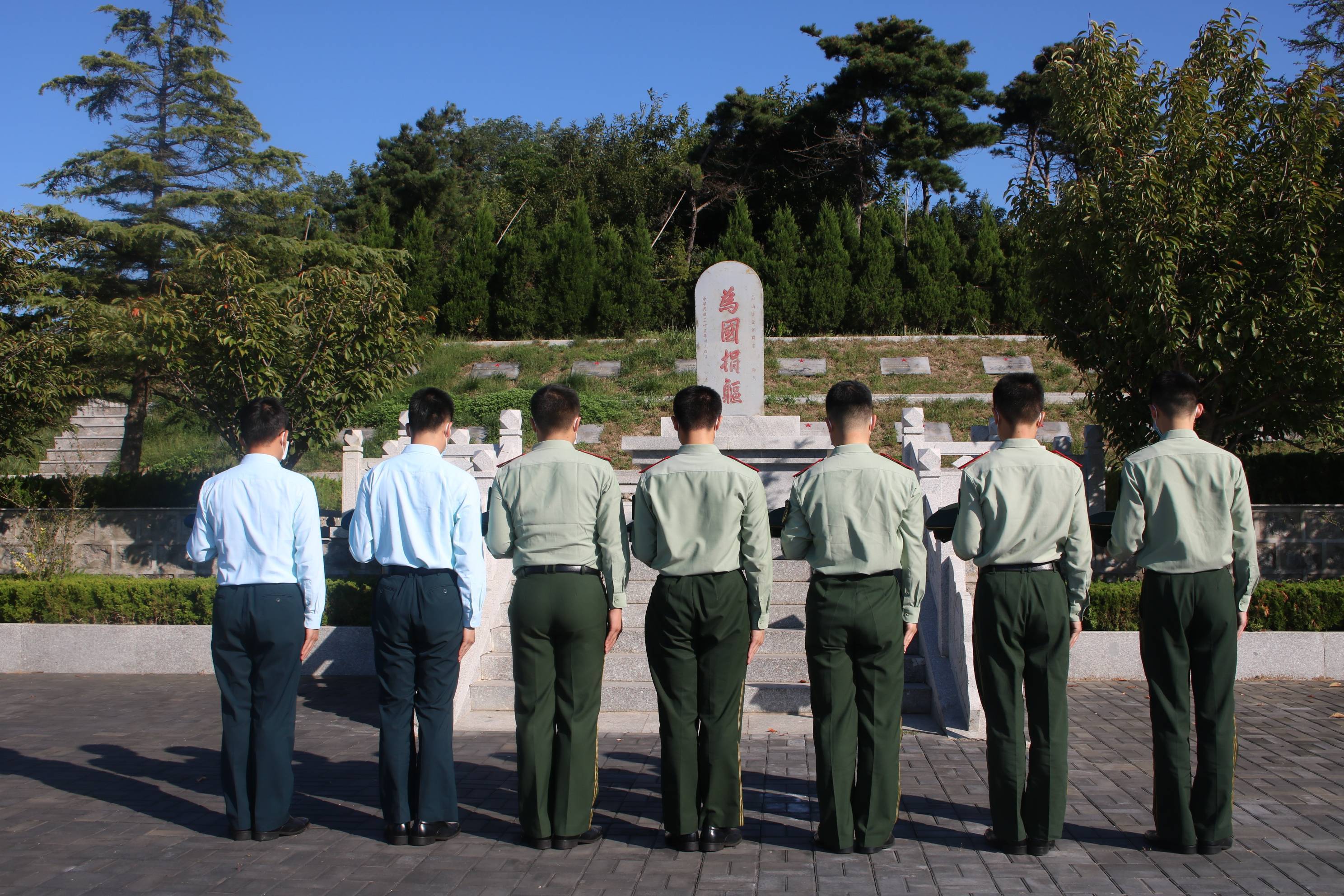 威海海警训练基地新兵图片