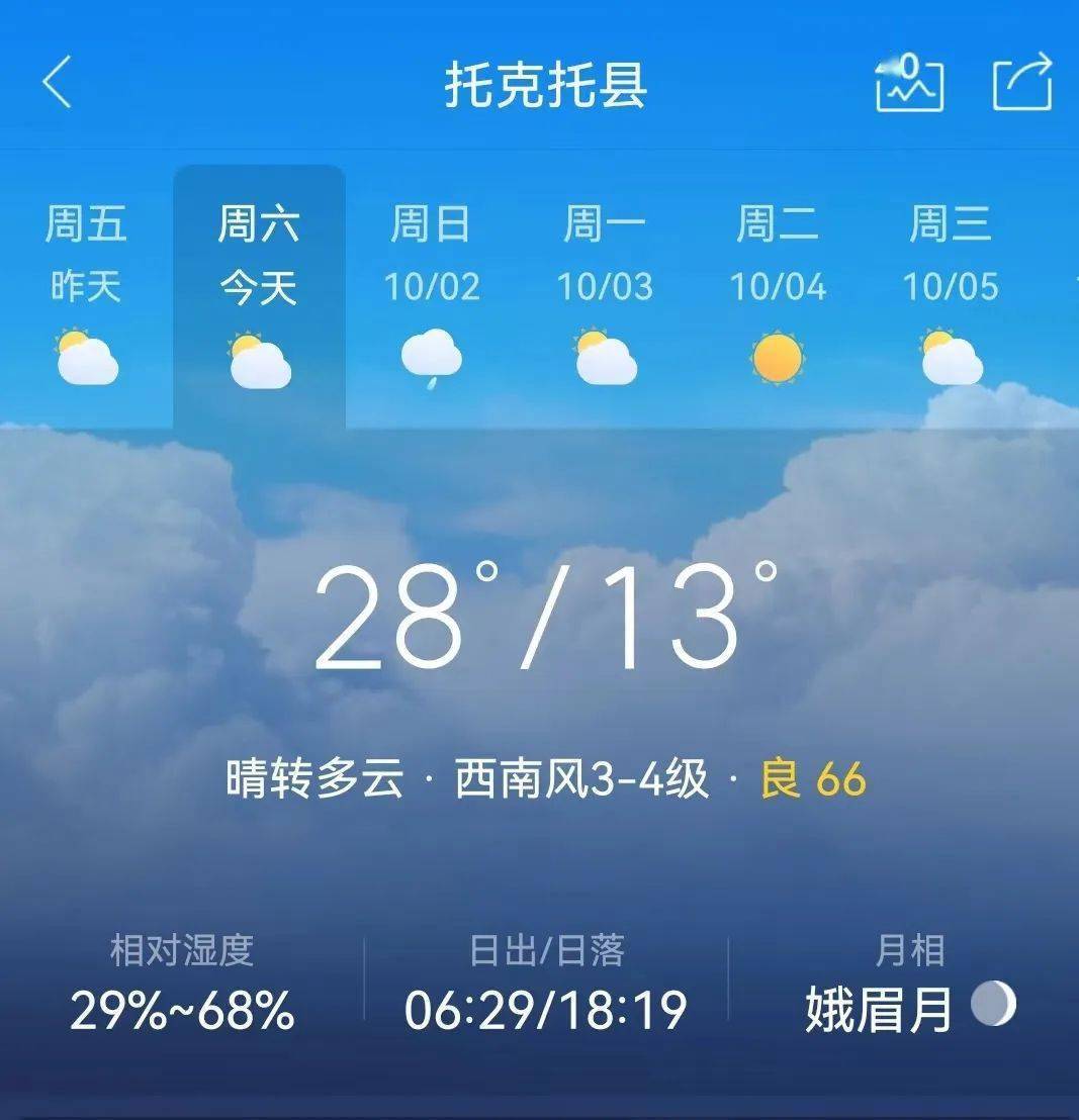 天气预报