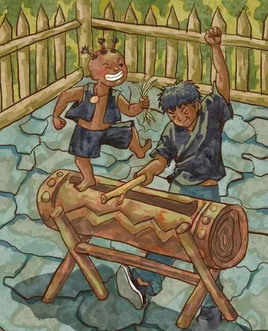 少儿好书榜 |《木鼓敲响的日子》——随着佤族木鼓声,领略佤族村寨的