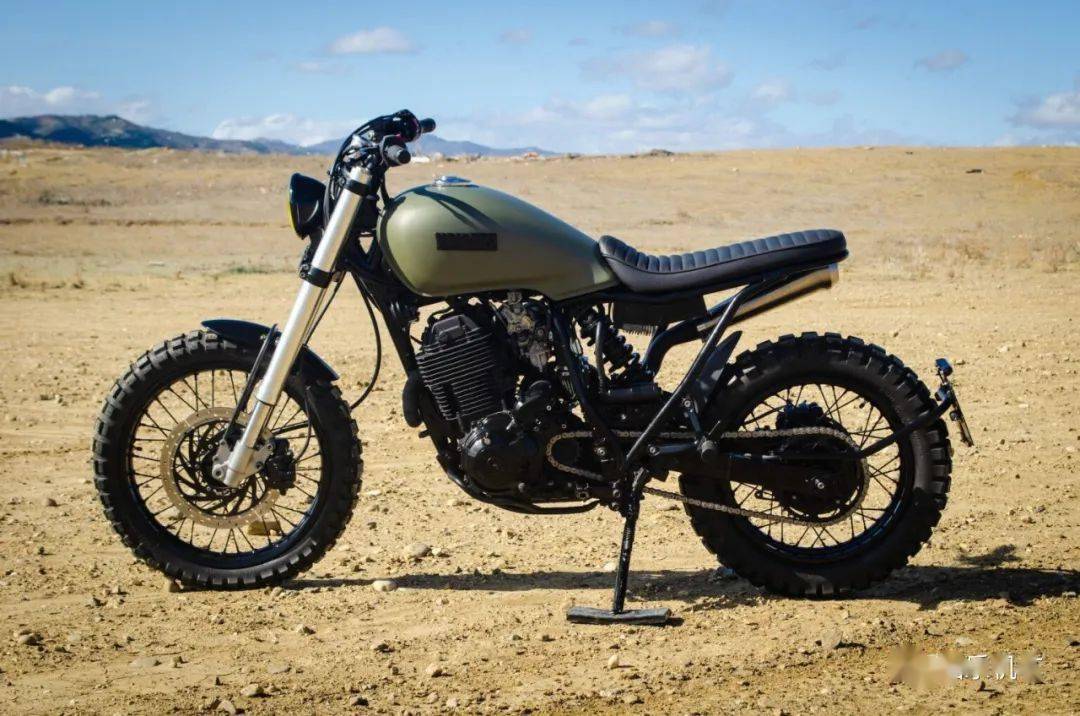 野性的呼唤,定制雅马哈xt600变身越野先锋 | 酷乐机车