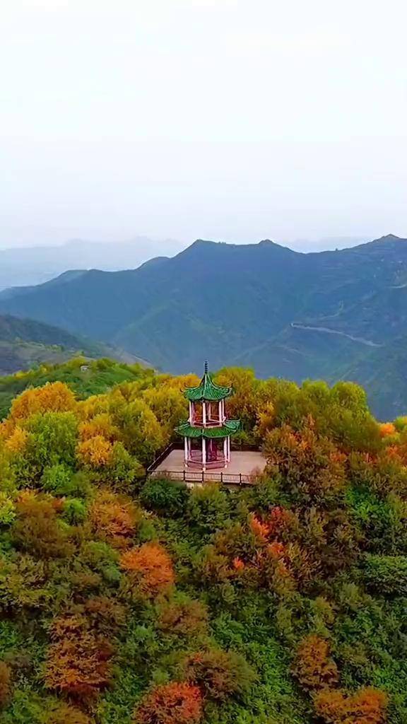 兰州石佛沟国家森林公园云顶山风景区,大自然原生态之秋韵.