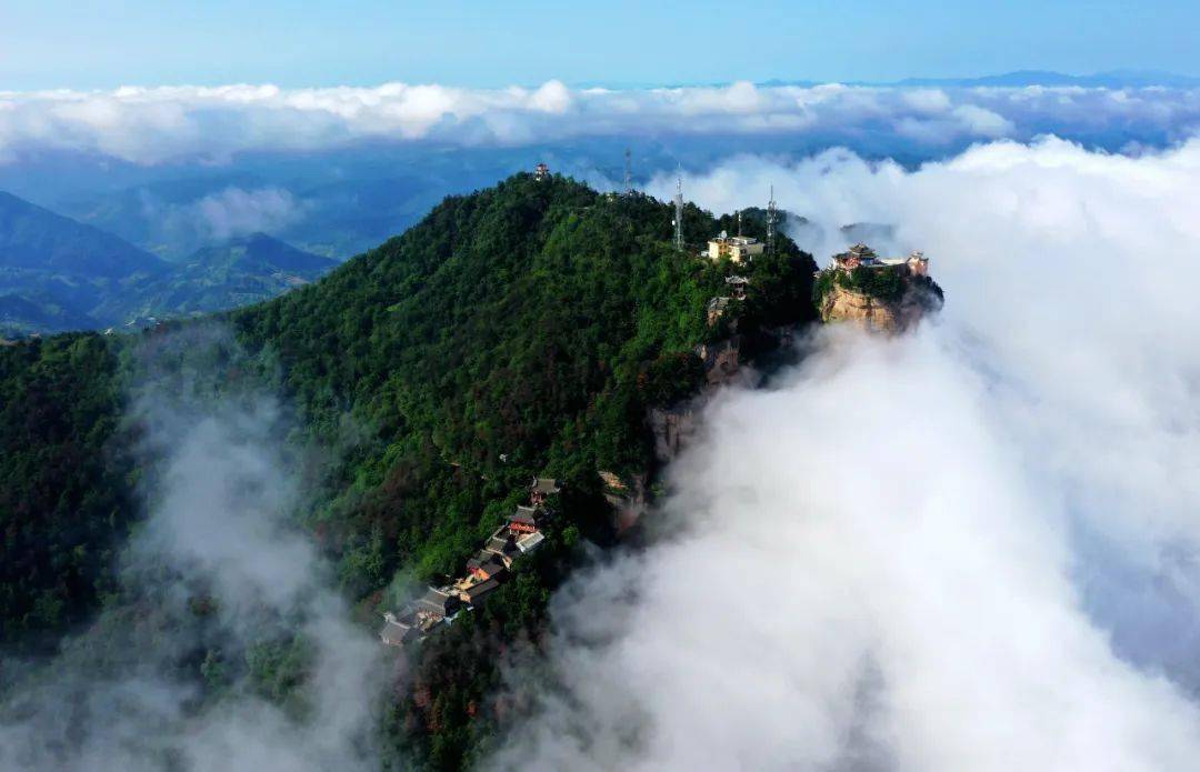 魅力陇南·登高鸡峰山_张平良_仙山_山顶