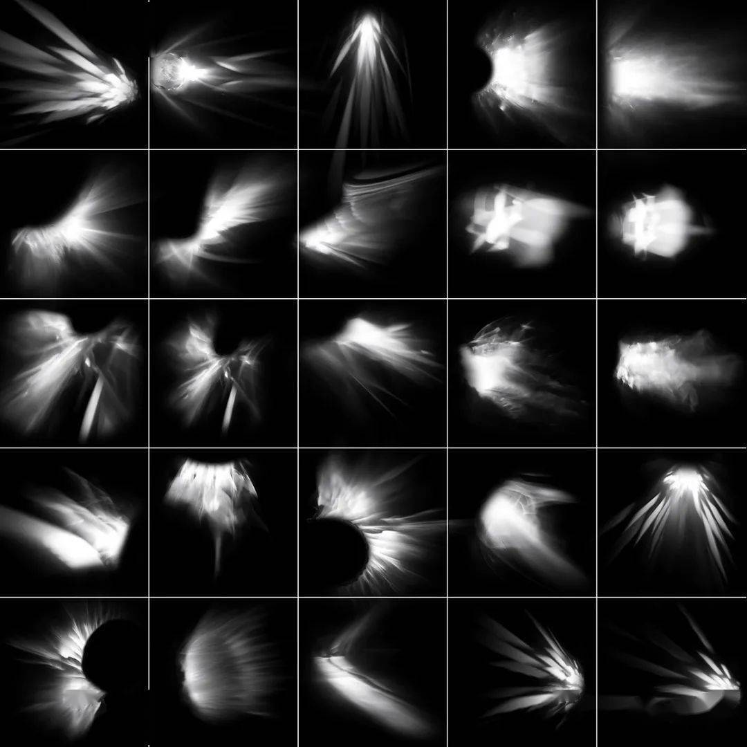 漂亮,玻璃/钻石/宝石渲染必备,63个高分辨率焦散贴图纹理集合caustic