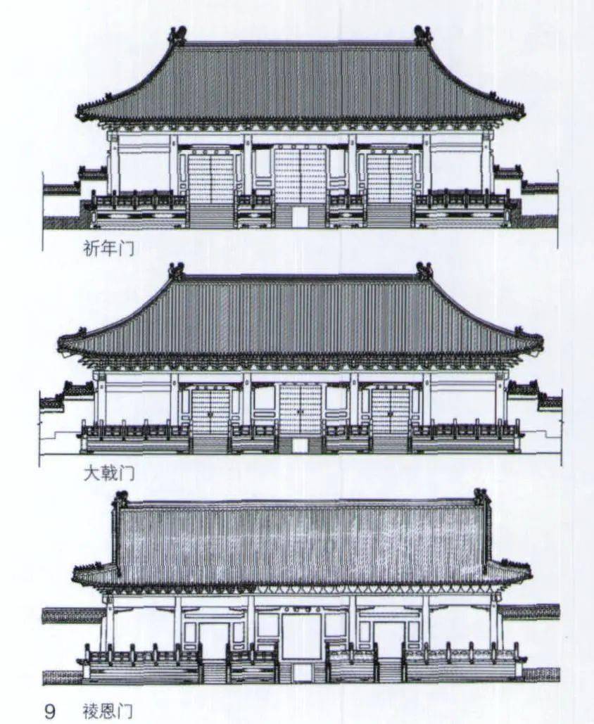 祾恩殿结构图图片