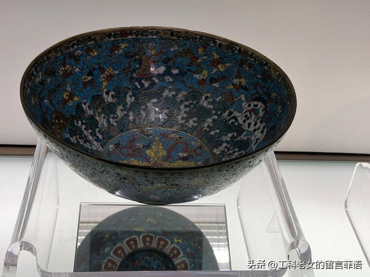 观复藏品:大明富贵景泰蓝_珐琅_工艺_器物 观复藏品:大明富贵景泰蓝_珐琅_工艺_器物