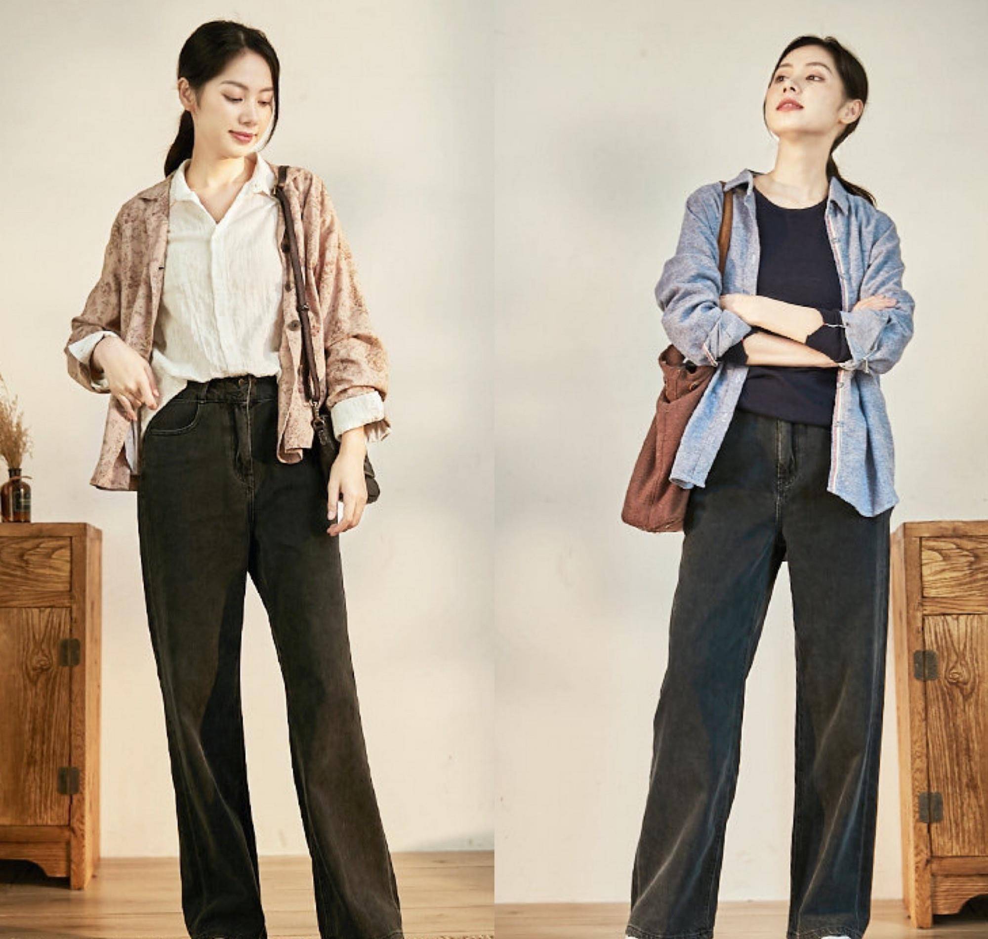 初秋文艺休闲风穿搭,舒适慵懒不失气质,日常这样穿轻松又自在_外套