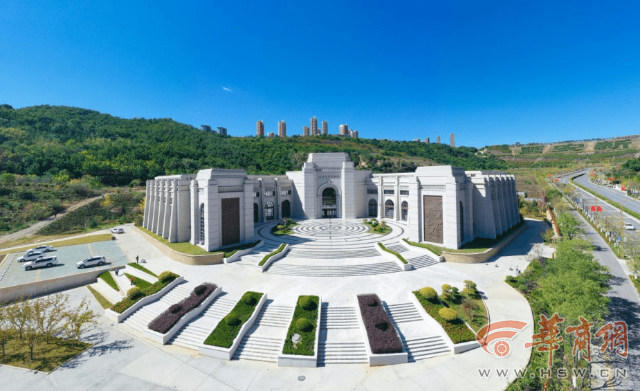 延安文艺纪念馆航拍据悉,该项目是陕西省30个重大文化项目之一,也是
