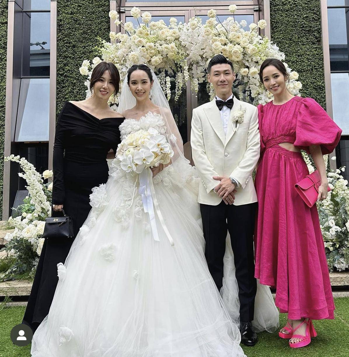 化疗12次后康复产女,侯佩岑等名媛出席_林志颖_陈若仪_婚礼