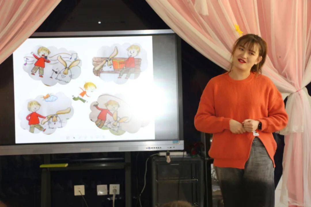 任妮妮:小班语言《彩色的梦》赵跳:小班艺术《我的身体都会响》吕倩