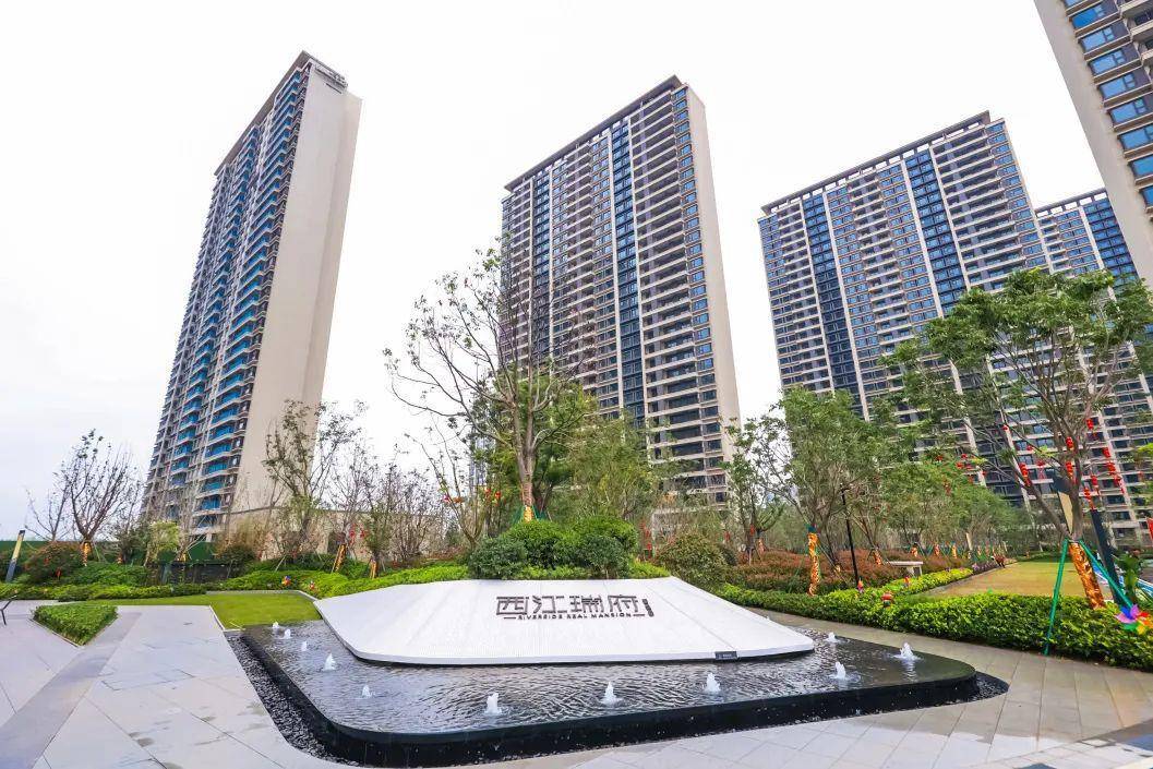 南京西江瑞府境成心归,著写交付佳篇|楼资关注_景瑞_实景_建筑