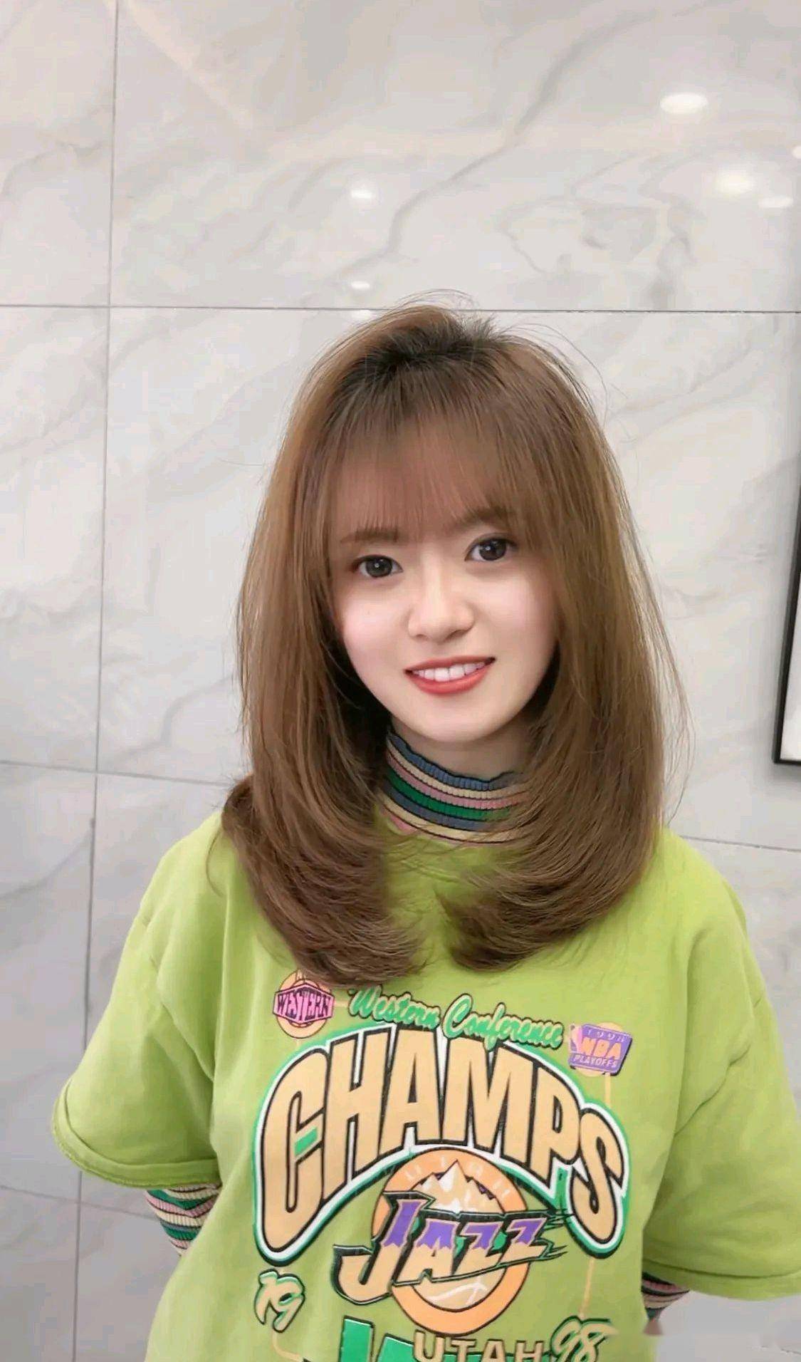 新爆款发型15款全烫卷半扎发美到不敢相信