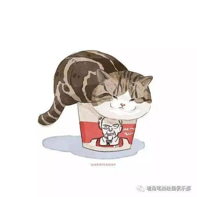 参考之资·艺‖ 猫奴画师将网红“沙雕”猫酿成插画后，胜利吸粉20万！