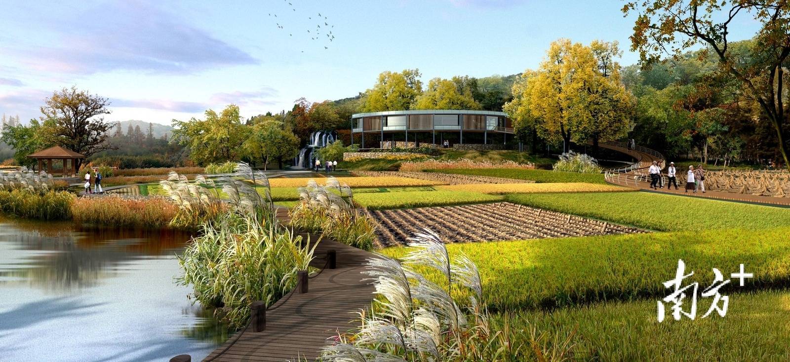 大沥镇同心农业生态园项目效果图.