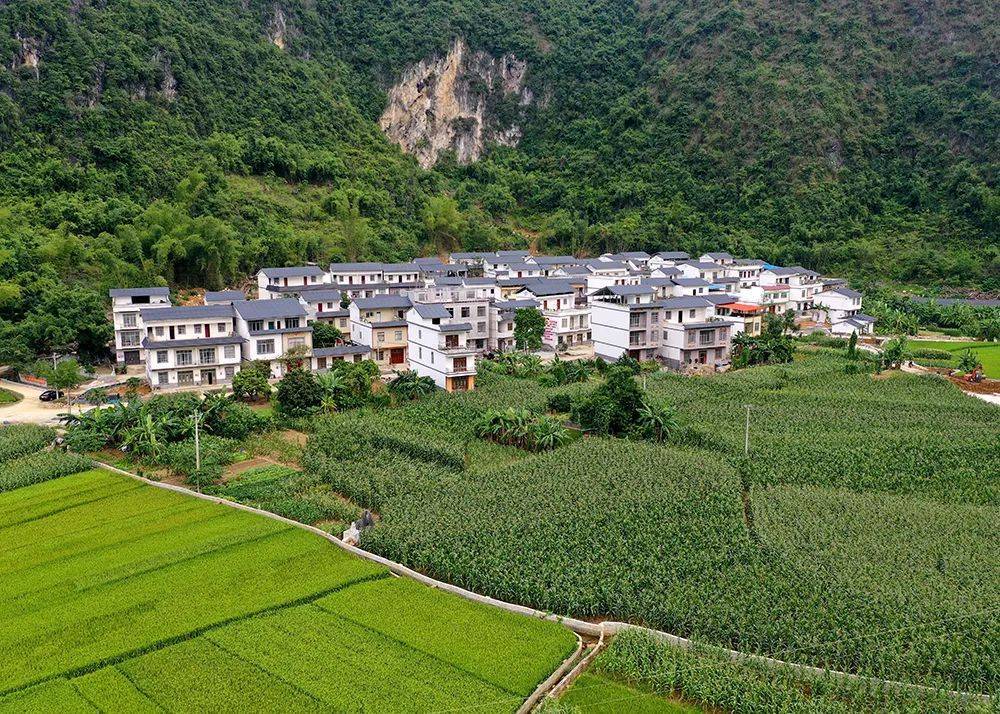 广西天等：绿水青山绘就美丽乡村