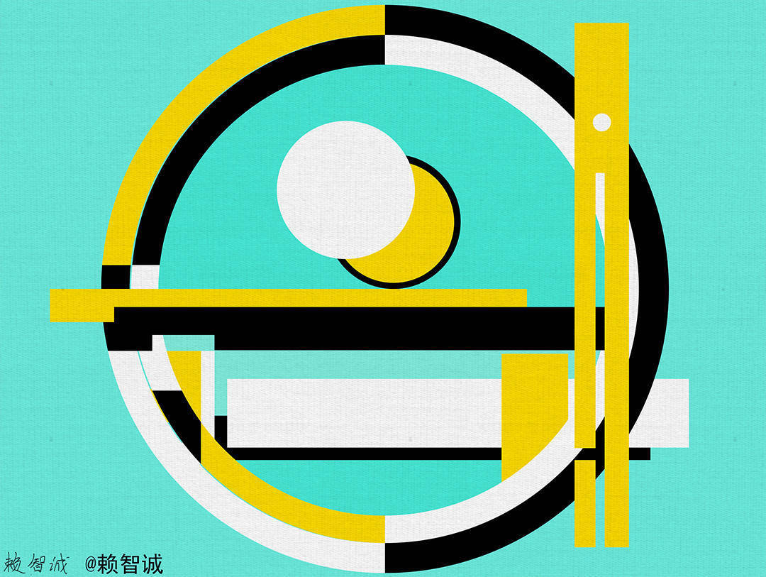 赖智诚laizhicheng抽象作品_cm_后现代_景色