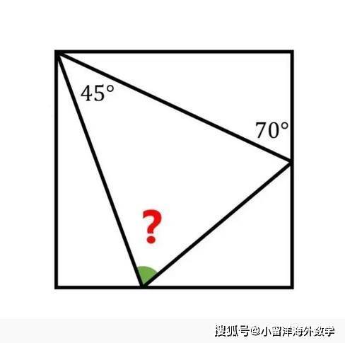 几何启蒙做不好 孩子有可能一辈子不喜欢数学 度角 三角形 思路