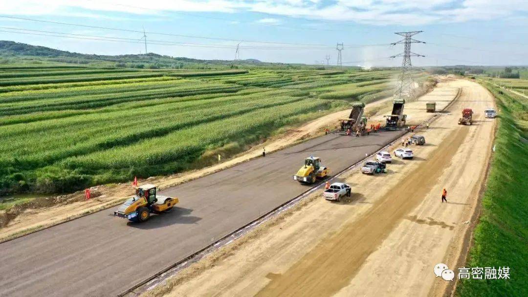 明董高速建设"推速" 专班推进解决了很多"卡脖子"难题_工作_高密_清障