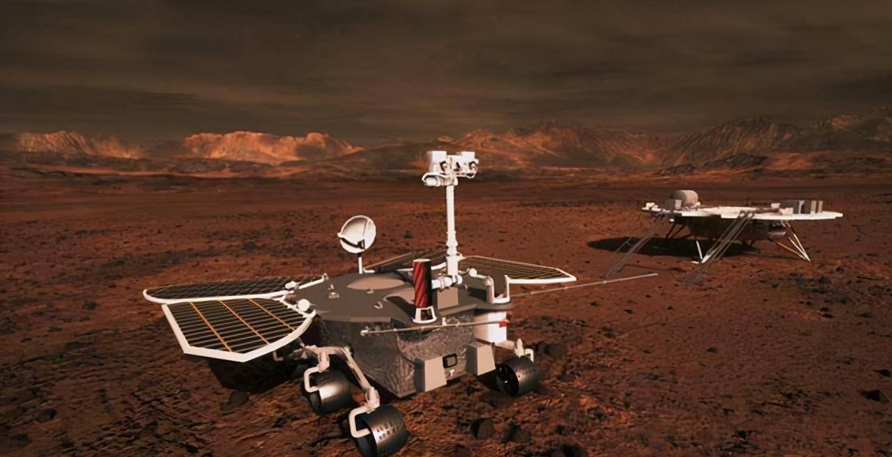1万公里,天问一号拍到火星画面,看到的火星是这样的_探测器_表面_照片