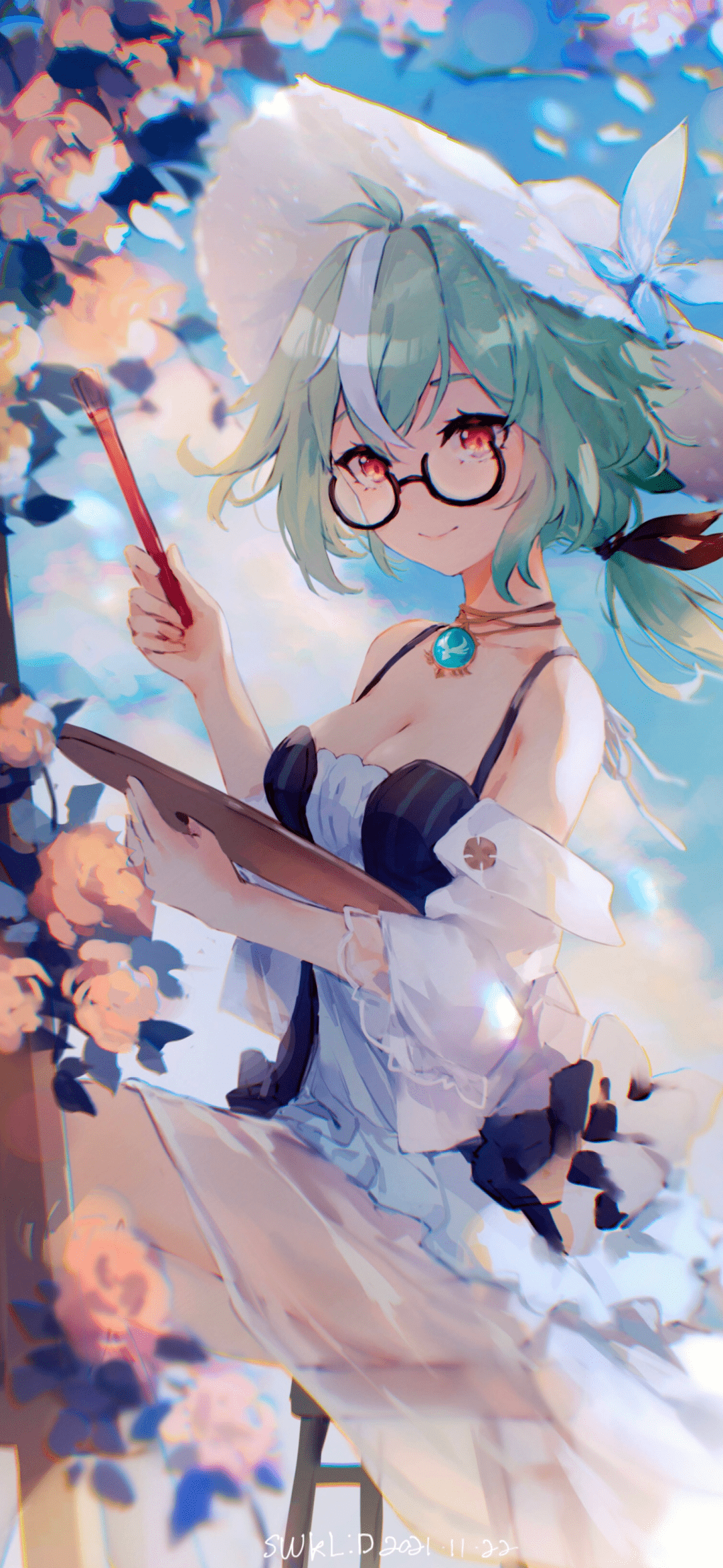 壁纸|眼里有光的动漫手机壁纸_wi-fi_图片_网络