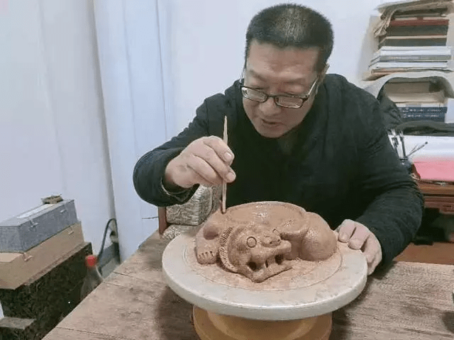 非物质文化遗产传承人王跃泽亲授技艺_王玉瑞_展示馆_人马